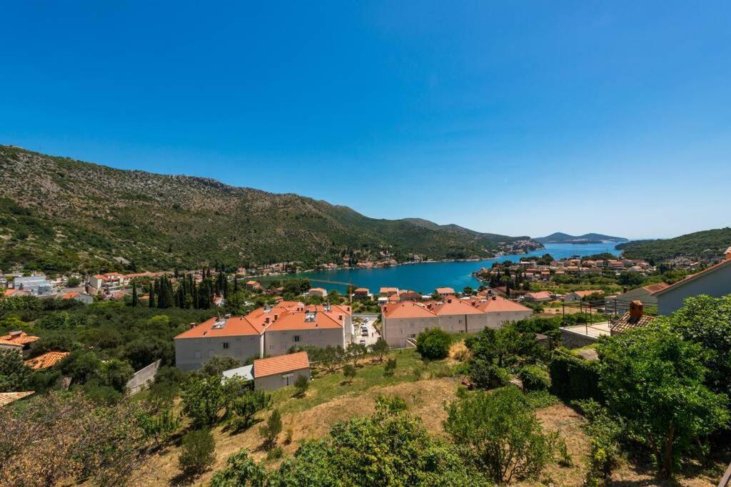 Villa Mardia- Sea View Infinity Pool Built 2023 Zaton  Buitenkant foto